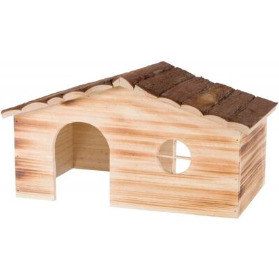 TRIXIE Ragna Habitat per Piccoli Animali - Legno Naturale, 43x22x25cm TRIXIE Ragna Habitat per Piccoli Animali - Legno Naturale, 43x22x25cm