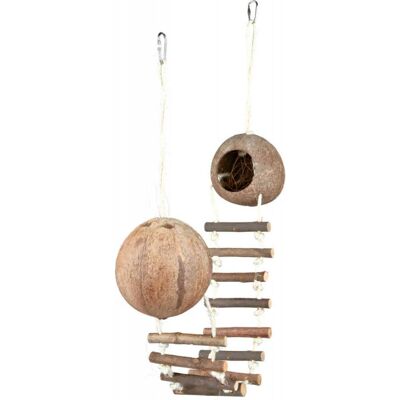 Trixie Small Animal Habitat - Coconut Fibre - Ø 13 × 100 CM Trixie Small Animal Habitat - Coconut Fibre - Ø 13 × 100 CM