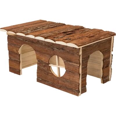 Trixie Small Animal Habitat - Natural Wood House 40x20x23cm Trixie Small Animal Habitat - Natural Wood House 40x20x23cm