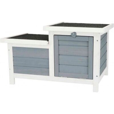 Habitat Trixie per piccoli animali - Legno, Due uscite - 70x43x45cm Habitat Trixie per piccoli animali - Legno, Due uscite - 70x43x45cm