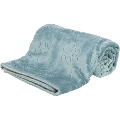 Trixie Hundedecke Barry Softpluche Blau/Grau - Hundedecke Trixie Hundedecke Barry Softpluche Blau/Grau - Hundedecke