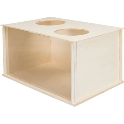 TRIXIE Tana per scavare in legno per piccoli animali - 58x38x30cm TRIXIE Tana per scavare in legno per piccoli animali - 58x38x30cm