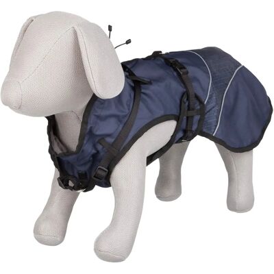 Cappotto per Cane Duo Blu Trixie - Impermeabile, Regolabile, Riflettente Cappotto per Cane Duo Blu Trixie - Impermeabile, Regolabile, Riflettente