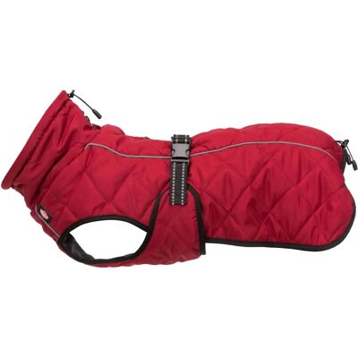 Trixie Minot Red Medium Dog Coat - Water-Resistant & Windproof Trixie Minot Red Medium Dog Coat - Water-Resistant & Windproof