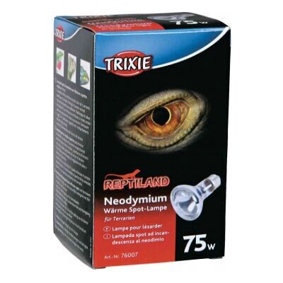 Trixie Neodymium Basking Spot Lamp - 75 W Infrared Light Bulb Trixie Neodymium Basking Spot Lamp - 75 W Infrared Light Bulb