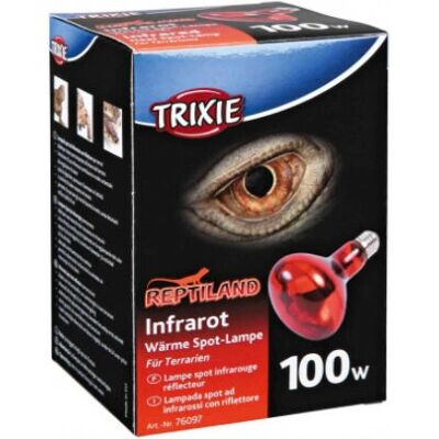 Trixie 76097 Infrarot Heizlampe - Rot - 100W, Glas Trixie 76097 Infrarot Heizlampe - Rot - 100W, Glas