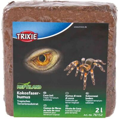 Trixie 76152 - Kookoskuitu terrarium-alusta - 2 L Trixie 76152 - Kookoskuitu terrarium-alusta - 2 L