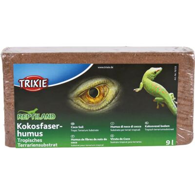 Trixie Kokos Substraat - 9L Reptiel Humus Trixie Kokos Substraat - 9L Reptiel Humus