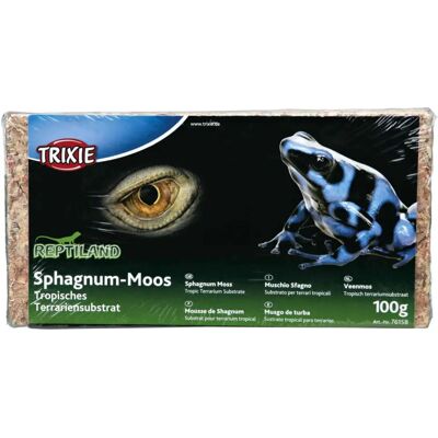 Substrat de Mousse de Sphagnum T. Trixie pour Terrarium Tropical - 4,5L Substrat de Mousse de Sphagnum T. Trixie pour Terrarium Tropical - 4,5L