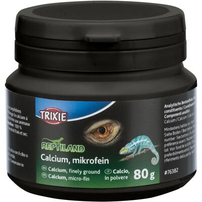 Trixie Calcium Microfine voor Reptielen en Amfibieën - Reptiel/Amfibie Voedsel Trixie Calcium Microfine voor Reptielen en Amfibieën - Reptiel/Amfibie Voedsel