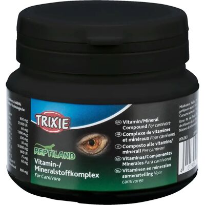 Nourriture pour Reptiles et Amphibiens TRIXIE - 80g Complément Vitaminé-Mineral Nourriture pour Reptiles et Amphibiens TRIXIE - 80g Complément Vitaminé-Mineral