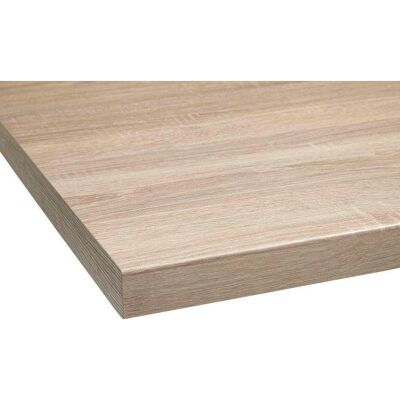 OPTIFIT Luzern Arbeitsplatte - 150cm, 38mm, braun OPTIFIT Luzern Arbeitsplatte - 150cm, 38mm, braun