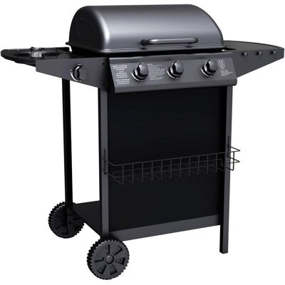TEPRO Hampton 6 Gasgrill - 122,5x55,4x97,7 cm schwarz TEPRO Hampton 6 Gasgrill - 122,5x55,4x97,7 cm schwarz