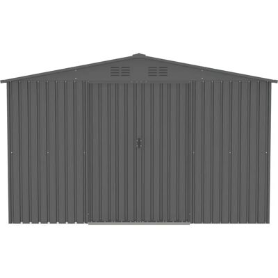 TEPRO Flex Shed XXL - Metall-Gartenhaus - Anthrazit TEPRO Flex Shed XXL - Metall-Gartenhaus - Anthrazit