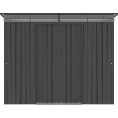 TEPRO Multi Shed XL Skylight - Cobertizo de jardín - Antracita TEPRO Multi Shed XL Skylight - Cobertizo de jardín - Antracita