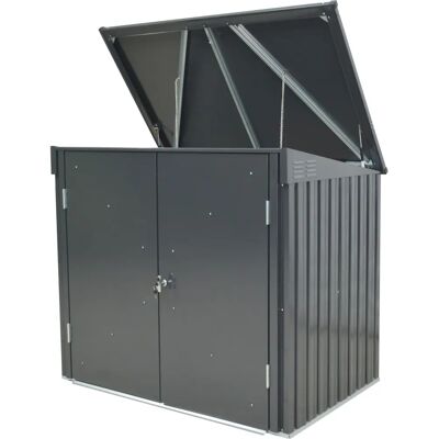 TEPRO Universalbox Store Midi - Aufbewahrungsbox - Anthrazit - Edelstahl TEPRO Universalbox Store Midi - Aufbewahrungsbox - Anthrazit - Edelstahl