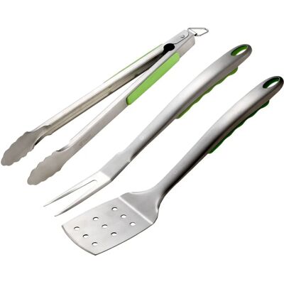 TEPRO Jardín Utensilios para Barbacoa en Acero Inoxidable - Posate grill TEPRO Jardín Utensilios para Barbacoa en Acero Inoxidable - Posate grill