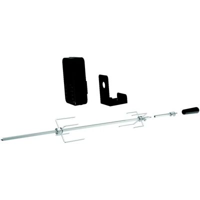 Pincho de rotisserie TEPRO - Operación con batería, 92cm, Acero inoxidable - Accesorios para parrillas Pincho de rotisserie TEPRO - Operación con batería, 92cm, Acero inoxidable - Accesorios para parrillas