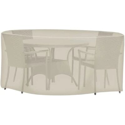 TEPRO Universele meubelhoes - Rond 200cm - Beigeb TEPRO Universele meubelhoes - Rond 200cm - Beigeb
