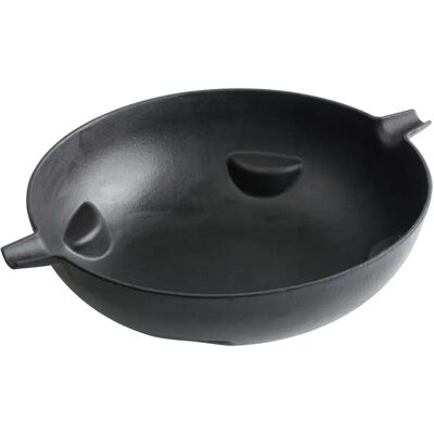 TEPRO Guss-Wok 35,3 cm Durchmesser - Langlebiges Kochzubehör TEPRO Guss-Wok 35,3 cm Durchmesser - Langlebiges Kochzubehör