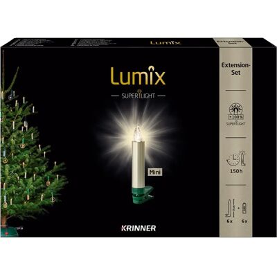 Lucine fatate SuperLight Krinner 6 bulbi - Luci di Natale Lucine fatate SuperLight Krinner 6 bulbi - Luci di Natale