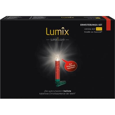 Krinner - Lumix Superlight Crystal Mini Erweiterungsset - Kerzen Set Krinner - Lumix Superlight Crystal Mini Erweiterungsset - Kerzen Set