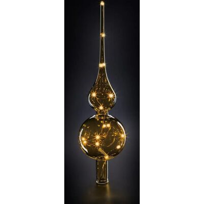 Krinner - 76031 - Glas - Bernstein LED - Baumspitze Krinner - 76031 - Glas - Bernstein LED - Baumspitze