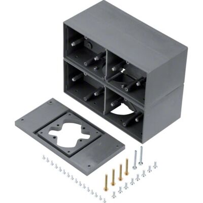 Hager GBZ87011 elektrische Gehäusezubehör - für 8 Geräte, schwarz, Polyamid, horizontal Hager GBZ87011 elektrische Gehäusezubehör - für 8 Geräte, schwarz, Polyamid, horizontal
