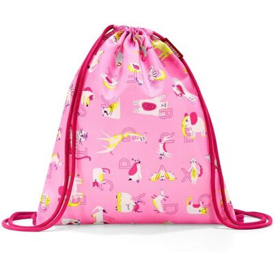 Barnryggsäck rosa av polyester Reisenthel ABC Friends Barnryggsäck rosa av polyester Reisenthel ABC Friends