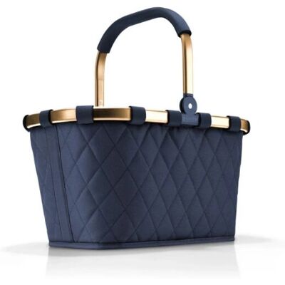 Reisenthel Carrybag Frame Rhombus Midnight Gold Panier de courses - Panier de courses - Publicité Reisenthel Carrybag Frame Rhombus Midnight Gold Panier de courses - Panier de courses - Publicité