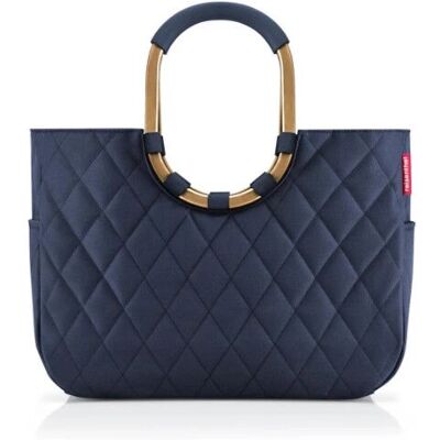 Reisenthel Marca LOOPSHOPPER L - Rombo Blu 25L Borsa della spesa Reisenthel Marca LOOPSHOPPER L - Rombo Blu 25L Borsa della spesa