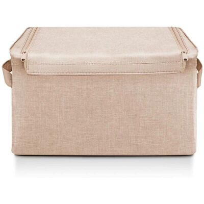 Reisenthel M Aufbewahrungsbox - Rechteckig, recycelter Polyester - Beige Reisenthel M Aufbewahrungsbox - Rechteckig, recycelter Polyester - Beige