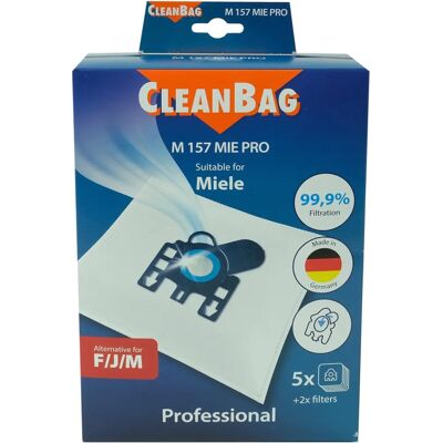 CLEANBAG Miele F/J/M 5+1 Pro - Microfleece Staubsaugerbeutel CLEANBAG Miele F/J/M 5+1 Pro - Microfleece Staubsaugerbeutel