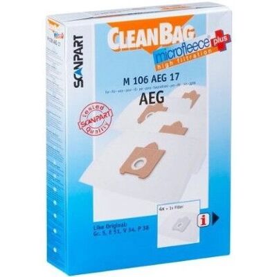Scanpart M106aeg17 - Staubsaugerbeutel Scanpart M106aeg17 - Staubsaugerbeutel