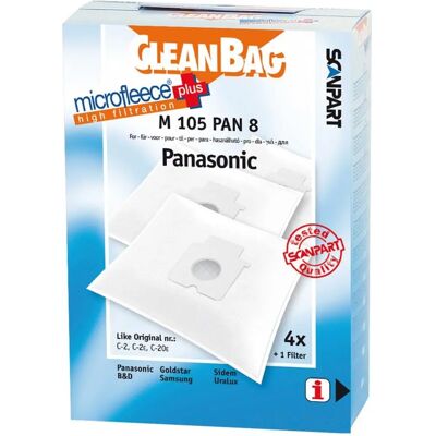 Scanpart M105pan8 Microfleece Szűrőzsák - C-2E Scanpart M105pan8 Microfleece Szűrőzsák - C-2E