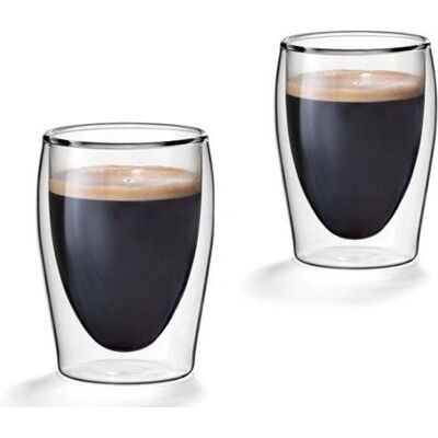 SCANPART 20CL Transparent Doppelwandiges Glas - Trinkglas SCANPART 20CL Transparent Doppelwandiges Glas - Trinkglas