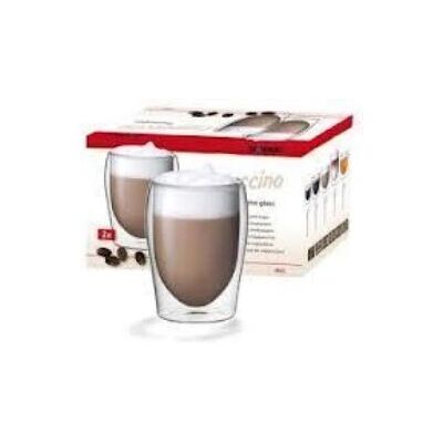 Scanpart 300ml Doppelwandiges Thermoglas für Cappuccino Scanpart 300ml Doppelwandiges Thermoglas für Cappuccino