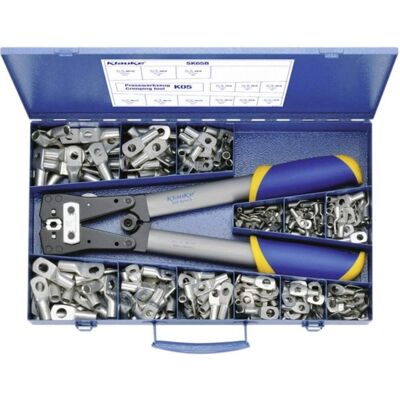 Klauke SK65B Klemmeforbindelsessæt - 6-50mm², 261 dele Klauke SK65B Klemmeforbindelsessæt - 6-50mm², 261 dele