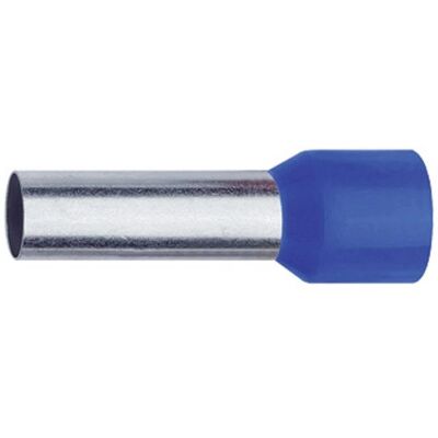 Klauke 1728 Manchons - 1.50 mm² - Noir - 8mm - Partiellement isolés Klauke 1728 Manchons - 1.50 mm² - Noir - 8mm - Partiellement isolés