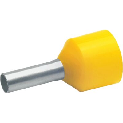 Klauke 43512 Kabelverbinder - Teilisoliert 6 mm² - 12 mm - Gelb Klauke 43512 Kabelverbinder - Teilisoliert 6 mm² - 12 mm - Gelb