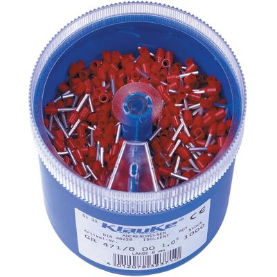 Klauke - Modell GR4718DO - Teilisolierte elektrische Anschlüsse - 1 mm² Klauke - Modell GR4718DO - Teilisolierte elektrische Anschlüsse - 1 mm²