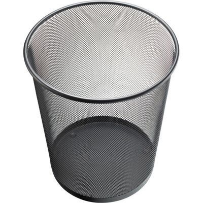 Helit Modell H2518695 Stahl Schwarzer Abfallbehälter - Rundes Mesh 23L Helit Modell H2518695 Stahl Schwarzer Abfallbehälter - Rundes Mesh 23L