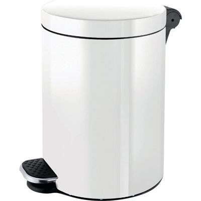 helit Ezüstionos Pedálos Hulladékgyűjtő - 3L, Ø 260x170mm helit Ezüstionos Pedálos Hulladékgyűjtő - 3L, Ø 260x170mm