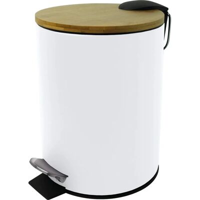 Helit Modell H2404405 - Bambus 3L Stahl Treteimer Helit Modell H2404405 - Bambus 3L Stahl Treteimer