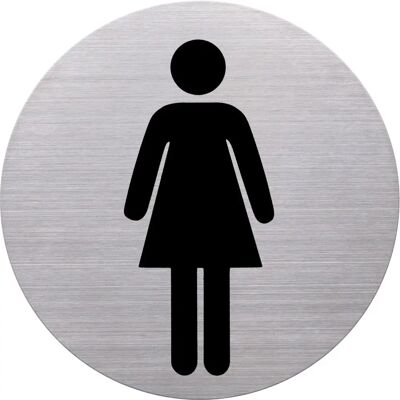 Helit Hopea Piktogram - Women Wc - 115mm - Durable & Self-adhesive Helit Hopea Piktogram - Women Wc - 115mm - Durable & Self-adhesive