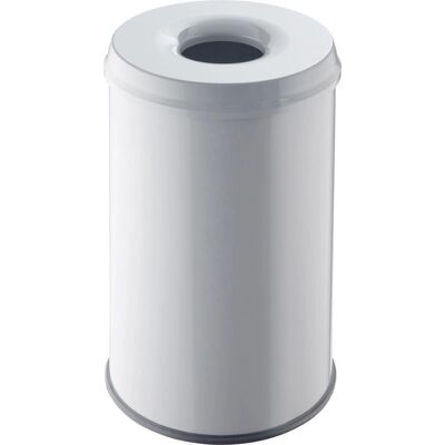 Helit H2515695 Contenitore Rifiuti Grigio Acciaio - Waste Container Helit H2515695 Contenitore Rifiuti Grigio Acciaio - Waste Container