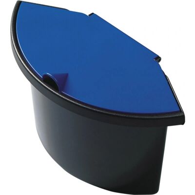 Accesorio para papelera Helit H6106093 - Resistente, para montar en pared, Negro Accesorio para papelera Helit H6106093 - Resistente, para montar en pared, Negro