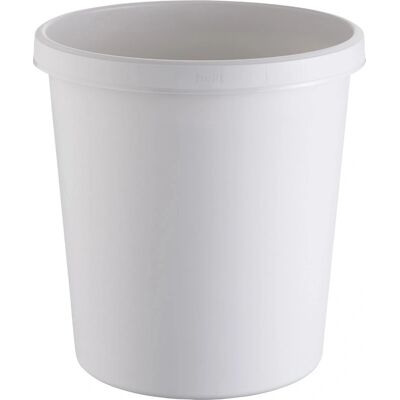 Helit H6105882 Mülleimer - Recycle Bin - 18L - Rund - Grau Helit H6105882 Mülleimer - Recycle Bin - 18L - Rund - Grau