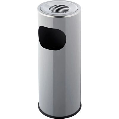 Portacenere Helit H2516087 - Acciaio rotondo - 13L Per interno Portacenere Helit H2516087 - Acciaio rotondo - 13L Per interno