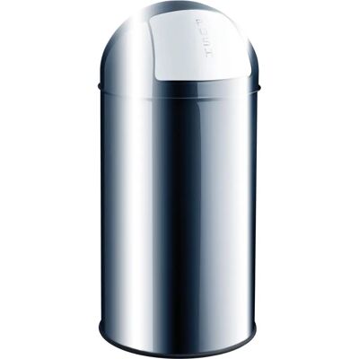 helit Edelstahlschwingdeckel-Mülleimer - 50L helit Edelstahlschwingdeckel-Mülleimer - 50L
